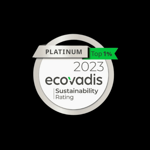 picto ecovadis 2023 platinium