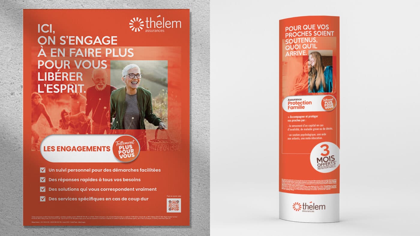 campagne Tellement Plus pour vous Thelem Assurances par Altavia Nantes